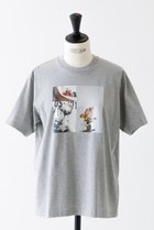 【デザイン ワークス/DESIGN WORKS】の【BEAUVET】フラワーフォトTシャツ グレー|ID: prp329100003960611 ipo3291000000032938805