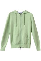 【スリー ドッツ/three dots】のコットンメランジ フーディ ライムソルベ|ID: prp329100003960627 ipo3291000000035061243