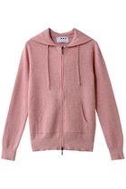 【スリー ドッツ/three dots】のコットンメランジ フーディ レッドメランジ|ID: prp329100003960627 ipo3291000000036344602