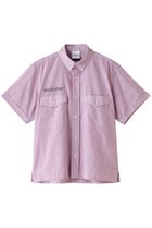 【パロットキャンバス/PARROTT CANVAS】のPC ワーカーズ シャツ 人気、トレンドファッション・服の通販 founy(ファニー) ファッション Fashion レディースファッション WOMEN トップス・カットソー Tops/Tshirt シャツ/ブラウス Shirts/Blouses シアー Sheer ショート Short スリーブ Sleeve ポケット Pocket ミックス Mix リラックス Relax ワーク Work ヴィンテージ Vintage thumbnail ピンクストライプ|ID: prp329100003960635 ipo3291000000026107522