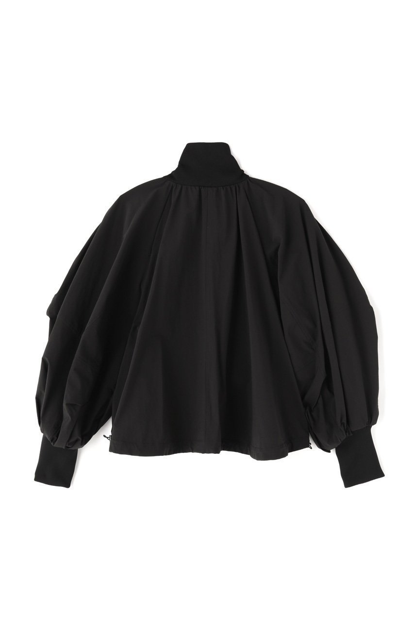 【ル フィル/LE PHIL】の【LE PHIL SPORTS】コーデュラバルーンスリーブジャケット インテリア・キッズ・メンズ・レディースファッション・服の通販 founy(ファニー) 　ファッション　Fashion　レディースファッション　Fashion for Women　アウター　Coat / Outerwear Collection　レディースジャケット・軽アウター　Jackets　コンパクト　Compact, Small Size　ショート　Short, Short Length　ジャケット　Jacket, Outerwear　ストレッチ　Stretch, Stretchy Fabric　スポーティ　Sporty, Casual Athletic　ハイネック　High Neck, Mock Neck　ブルゾン　Blouson, Bomber Jacket　メッシュ　Mesh, Net Fabric　ブラック|ID: prp329100003962011 ipo3291000000032939751