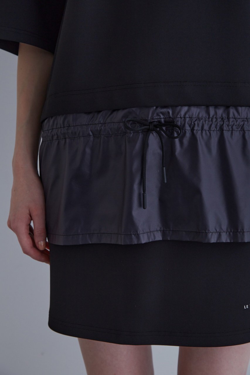 【ル フィル/LE PHIL】の《LE PHIL SPORTS》ストレッチダンボールモックネックT 人気、トレンドファッション・服の通販 founy(ファニー) 　ファッション　Fashion　レディースファッション　Ladies' Fashion Online　トップス・カットソー　Tops/Tshirt　シャツ/ブラウス　Shirts/Blouses　ロング / Tシャツ　T-Shirts　カットソー　Cut and Sewn　ショート　Short　スタンド　Stand　ストレッチ　Stretch　スポーツ　Sports　スリーブ　Sleeve　メンズ　Mens　再入荷　Restock/Back In Stock/Re Arrival　吸水　Water Absorption　other-4|ID: prp329100003962017 ipo3291000000032684257
