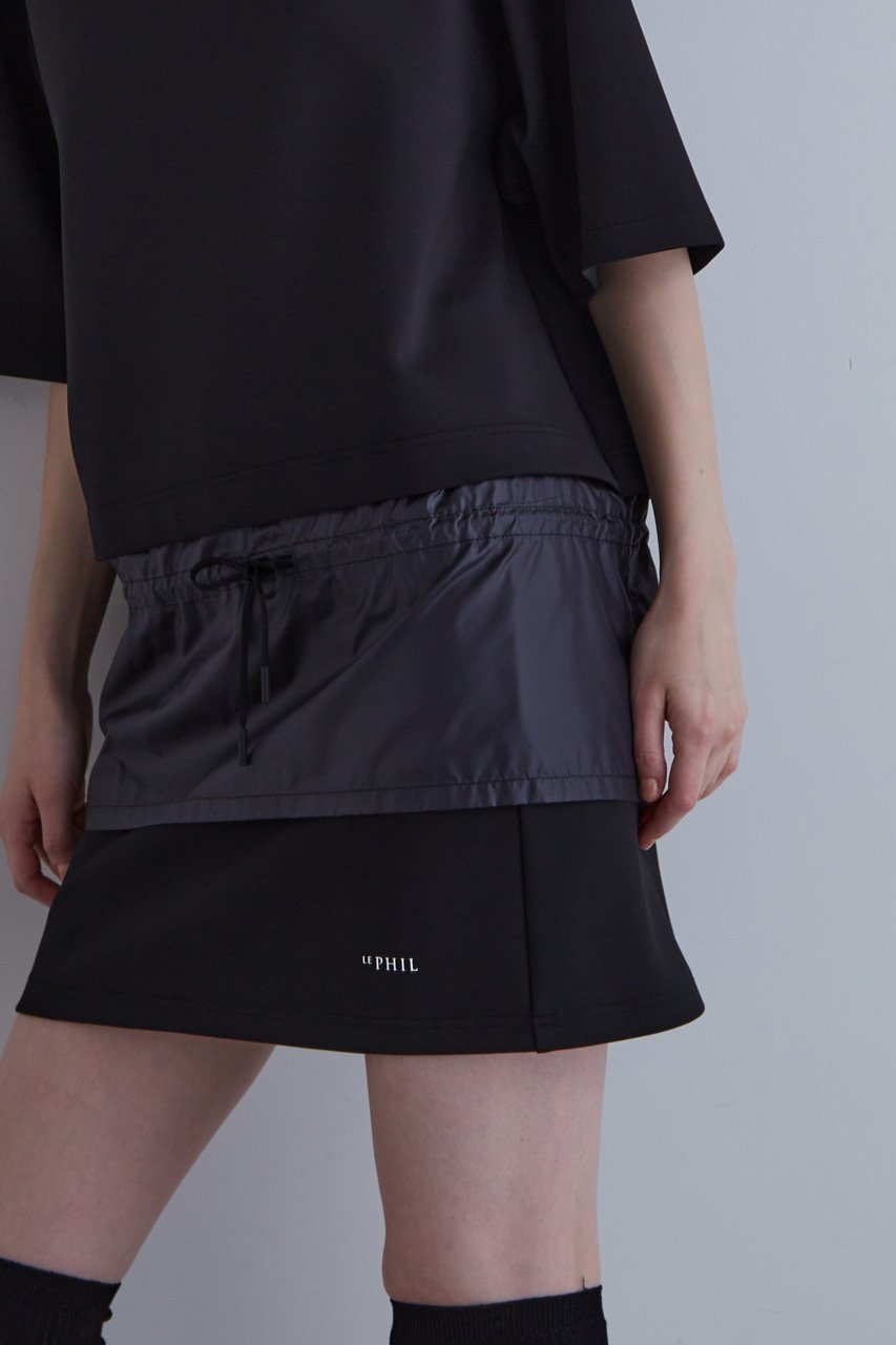 【ル フィル/LE PHIL】の《LE PHIL SPORTS》ストレッチダンボールモックネックT 人気、トレンドファッション・服の通販 founy(ファニー) 　ファッション　Fashion　レディースファッション　Ladies' Fashion Online　トップス・カットソー　Tops/Tshirt　シャツ/ブラウス　Shirts/Blouses　ロング / Tシャツ　T-Shirts　カットソー　Cut and Sewn　ショート　Short　スタンド　Stand　ストレッチ　Stretch　スポーツ　Sports　スリーブ　Sleeve　メンズ　Mens　再入荷　Restock/Back In Stock/Re Arrival　吸水　Water Absorption　other-5|ID: prp329100003962017 ipo3291000000032684258