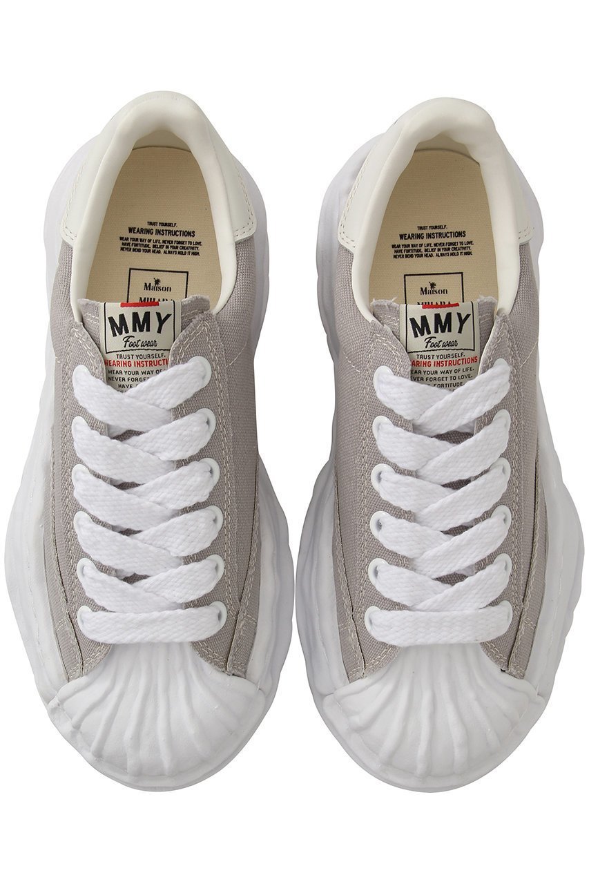 【メゾン ミハラヤスヒロ/Maison MIHARA YASUHIRO】の【UNISEX】BLAKEY オリジナルソール キャンバス ロートップ スニーカー 人気、トレンドファッション・服の通販 founy(ファニー) 　ファッション　Fashion　レディースファッション　Fashion for Women　ユニセックス　Unisex, Genderless　オケージョン　Occasion Wear　キャンバス　Canvas, Canvas Fabric　スニーカー　Sneakers, Trainers　レース　Lace, Lace Fabric　人気　Popular, Best Seller　other-2|ID: prp329100003962029 ipo3291000000036229504