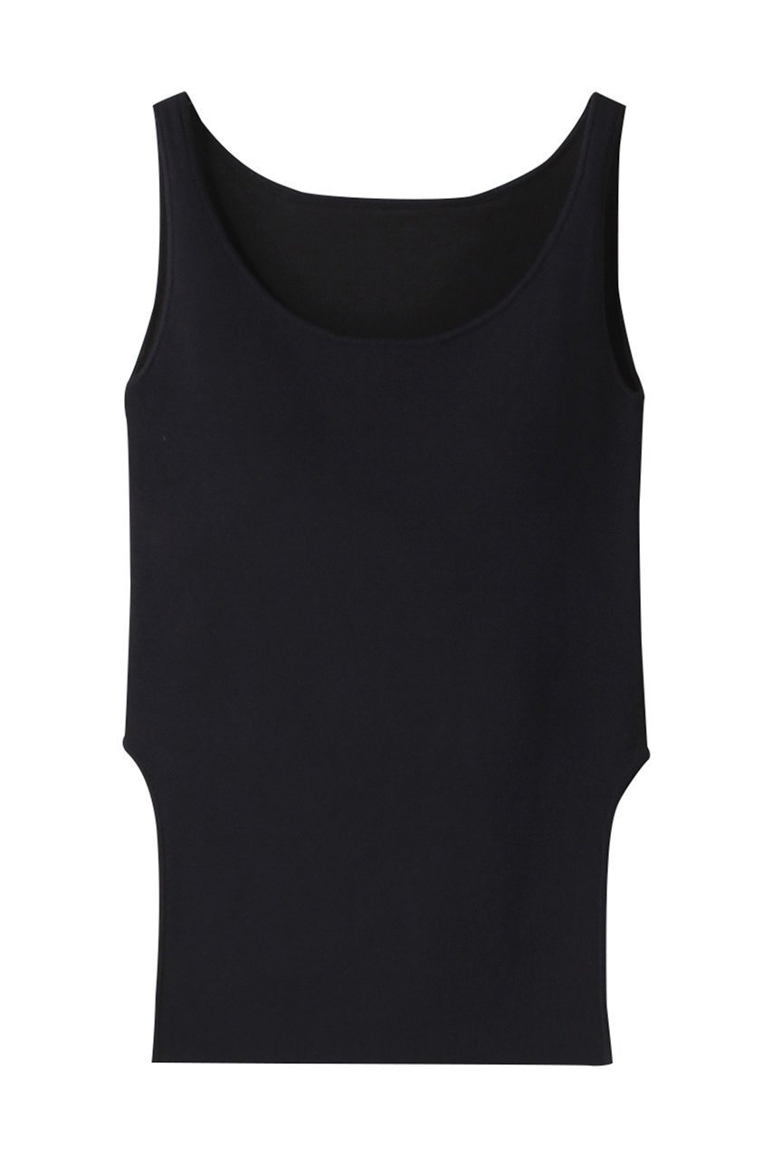 【リムアーク/RIM.ARK】のOval line padset tank/タンクトップ インテリア・キッズ・メンズ・レディースファッション・服の通販 founy(ファニー) 　ファッション　Fashion　レディースファッション　Ladies' Fashion Online　トップス・カットソー　Tops/Tshirt　キャミソール / ノースリーブ　No Sleeves　シャツ/ブラウス　Shirts/Blouses　ロング / Tシャツ　T-Shirts　カットソー　Cut and Sewn　インナー　Inner　キャミソール　Camisole　サマー　Summer　スリット　Slit　タンク　Tank　再入荷　Restock/Back In Stock/Re Arrival　ネイビー|ID: prp329100003962042 ipo3291000000032376668