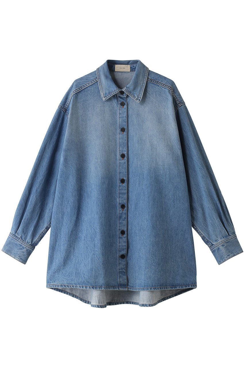 【ザ ロウ/THE ROW】のFRANNIE SHIRT 人気、トレンドファッション・服の通販 founy(ファニー) 　ファッション　Fashion　レディースファッション　WOMEN　トップス・カットソー　Tops/Tshirt　シャツ/ブラウス　Shirts/Blouses　スリーブ　Sleeve　デニム　Denim　ロング　Long　羽織　Haori　 other-1|ID: prp329100003962057 ipo3291000000026116617