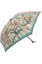 【マニプリ/manipuri】のプリント折傘(晴雨兼用) グリーン(リヤド)|ID:prp329100003962061