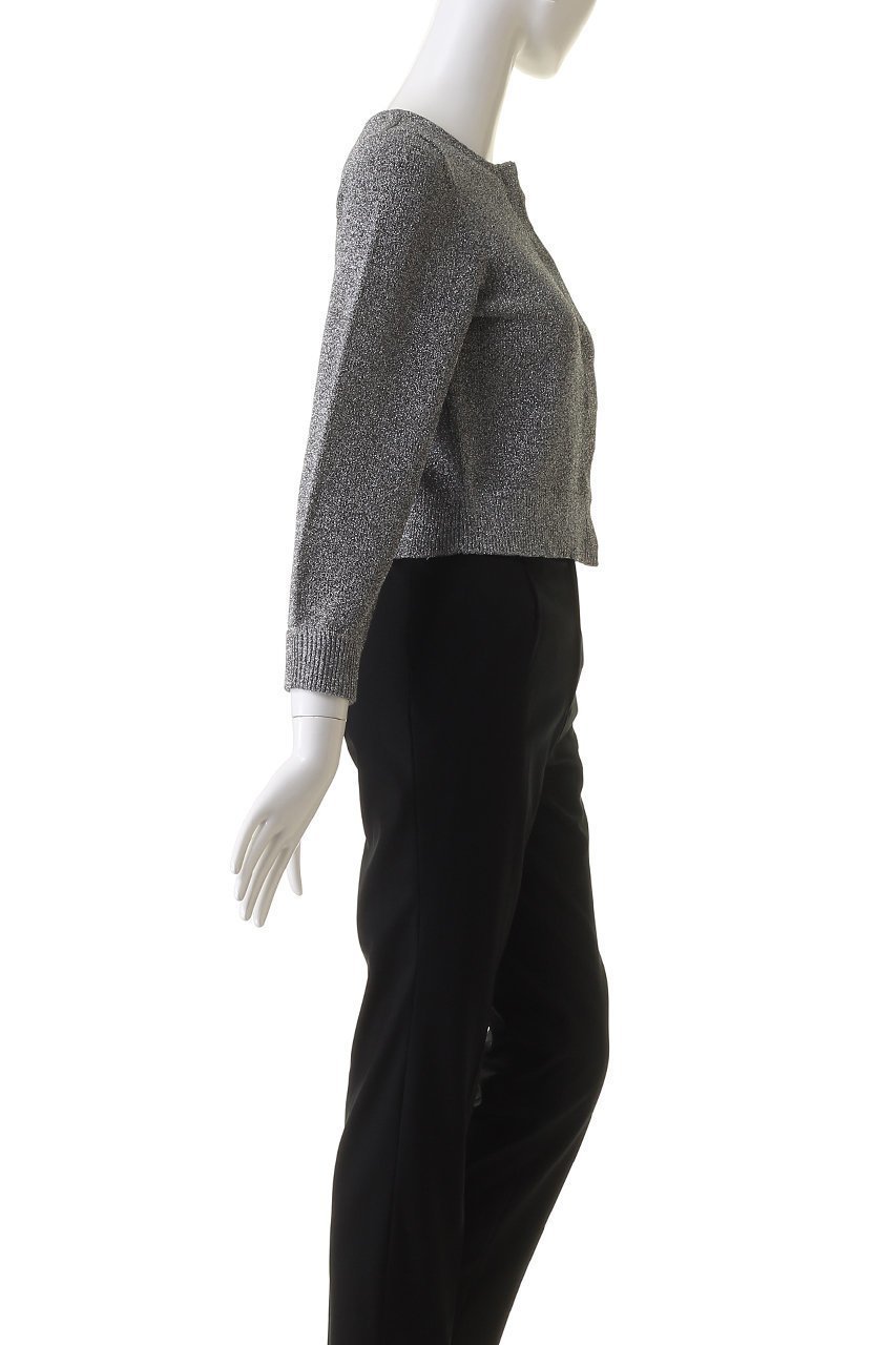 【サードマガジン/THIRD MAGAZINE】のラメニットカーディガン 人気、トレンドファッション・服の通販 founy(ファニー) 　ファッション　Fashion　レディースファッション　WOMEN　トップス・カットソー　Tops/Tshirt　ニット　Knit Tops　カーディガン　Cardigans　おすすめ　Recommend　カーディガン　Cardigan　クロップド　Cropped　シルバー　Silver　セットアップ　Set Up　タンク　Tank　トレンド　Trend　メタリック　Metallic　other-3|ID: prp329100003962111 ipo3291000000031457235