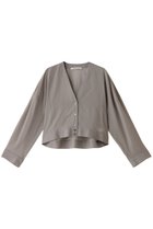 【ミディウミソリッド/MIDIUMISOLID】のsheer voile V/neck CD カーディガン l.gray|ID: prp329100003962148 ipo3291000000029988440