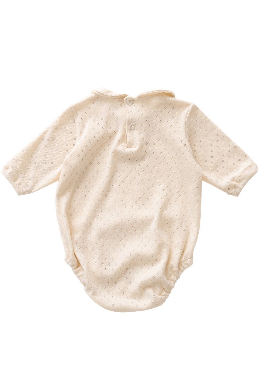 【ポプキンズ/POMPKINS / KIDS】の【Baby】オーガニックボディスーツ 人気、トレンドファッション・服の通販 founy(ファニー) 　ファッション　Fashion　キッズファッション　Fashion for Kids　おすすめ　Recommended / Our Picks　スーツ　Suit, Formalwear　ベビー　Baby, Babywear　ロンパース　Romper, Jumpsuit　透かし　Cut-Out, Lacework　other-5|ID: prp329100003963524 ipo3291000000033243645