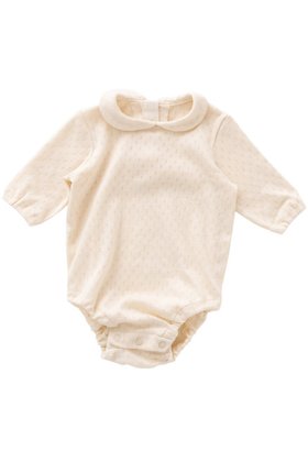 【ポプキンズ/POMPKINS / KIDS】 【BABY】オーガニックボディスーツ人気、トレンドファッション・服の通販 founy(ファニー) ファッション Fashion キッズファッション Fashion for Kids おすすめ Recommended / Our Picks スーツ Suit, Formalwear ベビー Baby, Babywear ロンパース Romper, Jumpsuit 透かし Cut-Out, Lacework |ID:prp329100003963524