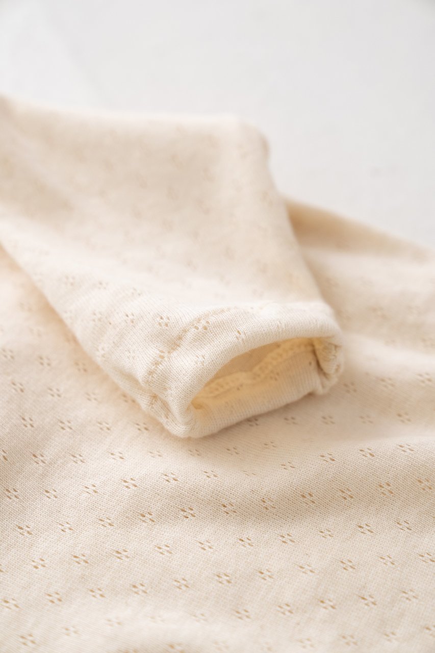 【ポプキンズ/POMPKINS / KIDS】の【BABY】オーガニックボディスーツ 人気、トレンドファッション・服の通販 founy(ファニー) 　ファッション　Fashion　キッズファッション　Fashion for Kids　おすすめ　Recommended / Our Picks　スーツ　Suit, Formalwear　ベビー　Baby, Babywear　ロンパース　Romper, Jumpsuit　透かし　Cut-Out, Lacework　other-4|ID: prp329100003963524 ipo3291000000036191915