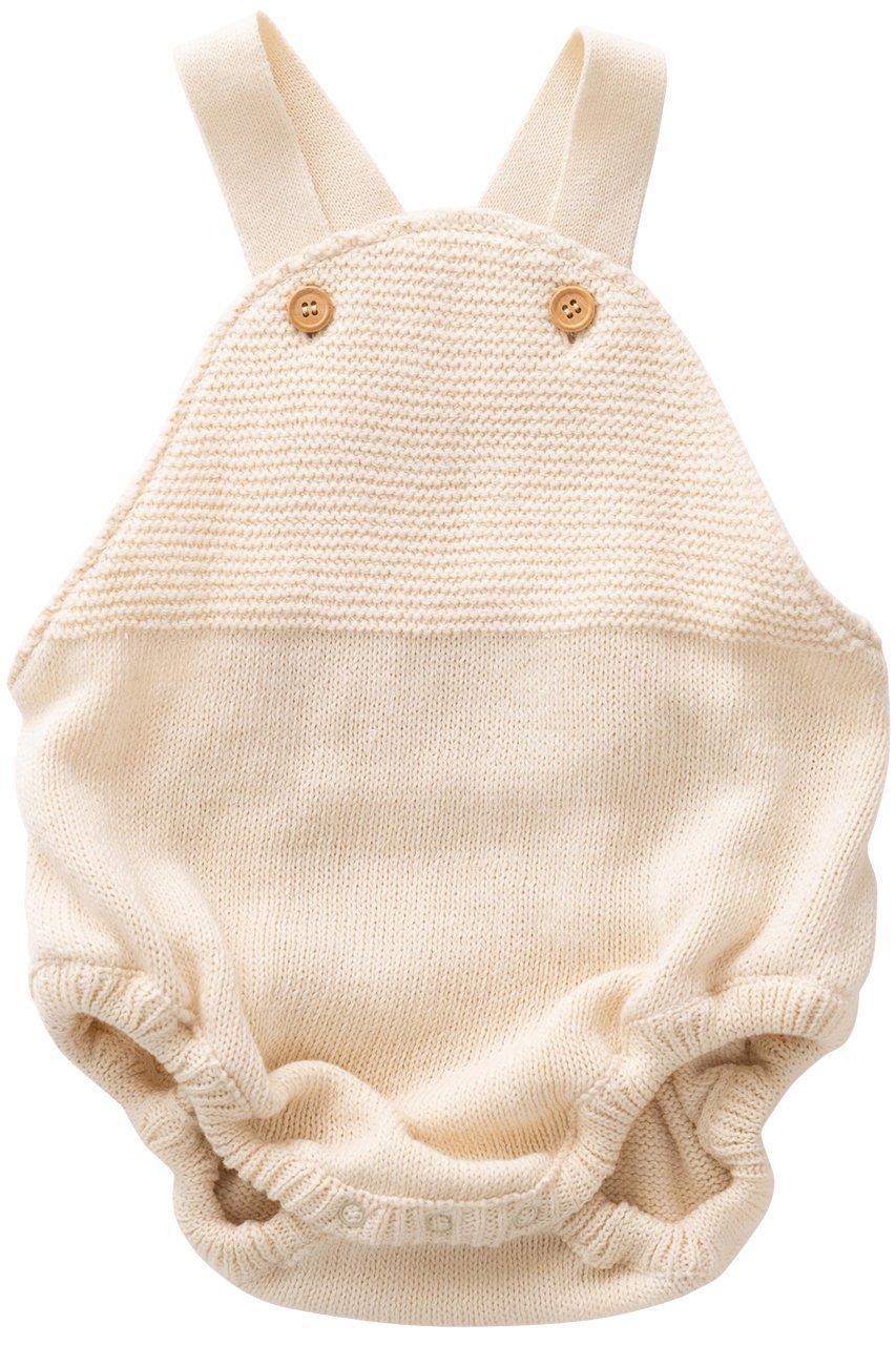 【ポプキンズ/POMPKINS / KIDS】の【BABY】オーガニックニットつりパンツ 人気、トレンドファッション・服の通販 founy(ファニー) 　ファッション　Fashion　キッズファッション　Fashion for Kids　ボトムス　Bottoms　おすすめ　Recommended / Our Picks　ベビー　Baby, Babywear　ロンパース　Romper, Jumpsuit　 other-1|ID: prp329100003963525 ipo3291000000036191147