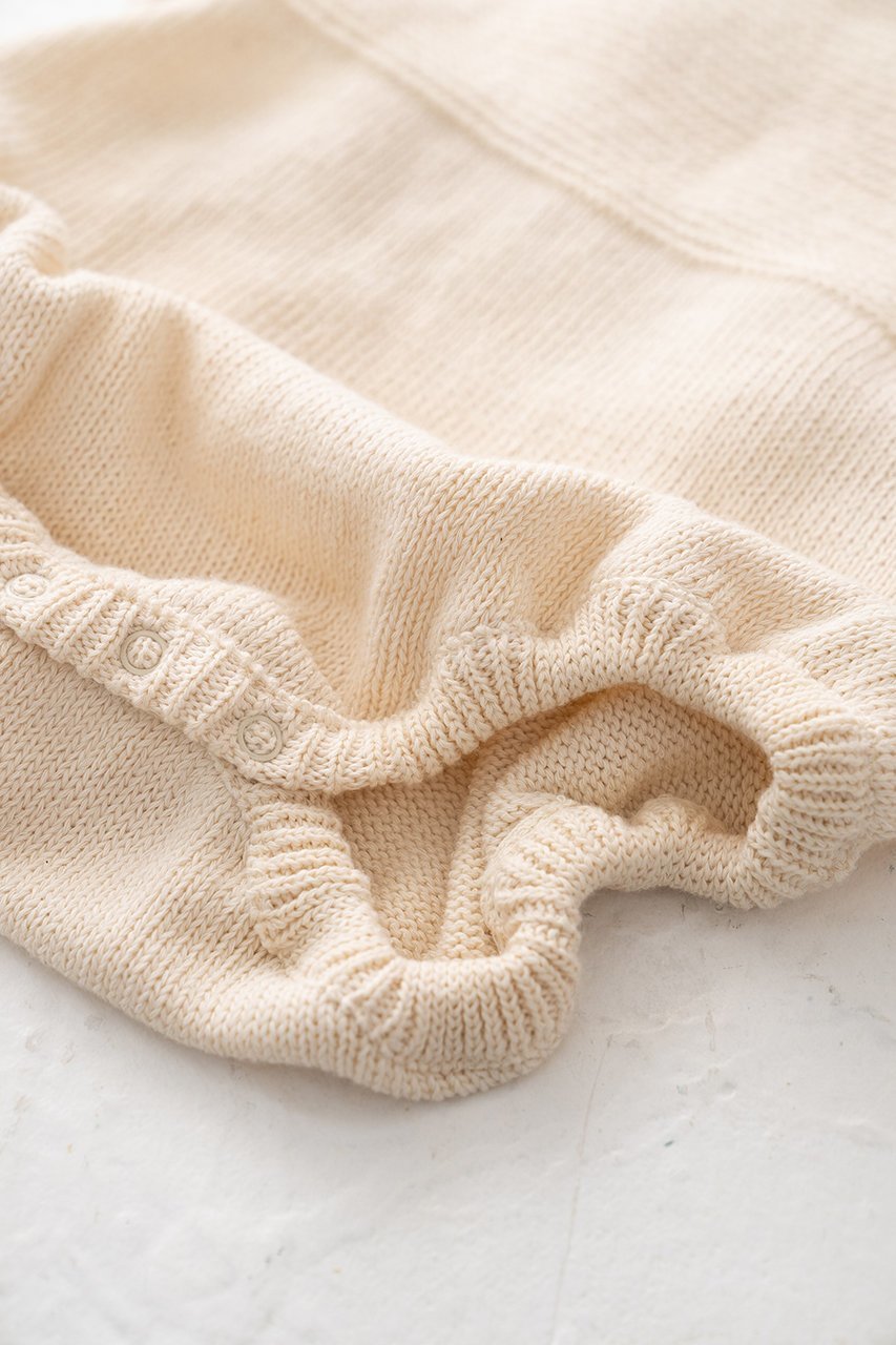 【ポプキンズ/POMPKINS / KIDS】の【BABY】オーガニックニットつりパンツ 人気、トレンドファッション・服の通販 founy(ファニー) 　ファッション　Fashion　キッズファッション　Fashion for Kids　ボトムス　Bottoms　おすすめ　Recommended / Our Picks　ベビー　Baby, Babywear　ロンパース　Romper, Jumpsuit　other-3|ID: prp329100003963525 ipo3291000000036191150