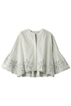 【マリリンムーン/MARILYN MOON】のオリジナルフラワーエンブロイダリースカラップブラウス 人気、トレンドファッション・服の通販 founy(ファニー) ファッション Fashion レディースファッション Fashion for Women トップス・カットソー Cut & Sew Tops シャツ・ブラウス・オフィスカジュアル Elegant Blouses & Button-Ups インド Indian Textile オケージョン Occasion Wear ジャケット Jacket, Outerwear スカラップ Scallop, Scalloped Edge スリーブ Sleeve, Long Sleeve / Short Sleeve デニム Denim, Jeans Material ボトム Bottoms, Lower Wear ロング Long, Long-Length ワーク Workwear, Utility Style 手描き Hand-Drawn, Illustrated thumbnail ミント|ID: prp329100003963555 ipo3291000000036725209