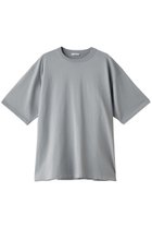 【エイトン/ATON / MEN】の【MEN】FRESCA ニット クルーネック セーター 人気、トレンドファッション・服の通販 founy(ファニー) ファッション Fashion メンズファッション Fashion for Men トップス・カットソー Cut & Sew Tops ニット・セーター / 定番トップス Knit Tops & Sweaters インド Indian Textile シンプル Simple, Minimal スラックス Slacks, Dress Pants セーター Sweater, Knitwear ドレープ Drape, Draping Fabric ボックス Boxy, Box Shape 半袖 Short Sleeve, Half Sleeve 吸水 Absorbent, Quick-Dry thumbnail サックス|ID: prp329100003963556 ipo3291000000032945125