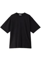 【エイトン/ATON / MEN】の【MEN】FRESCA ニット クルーネック セーター 人気、トレンドファッション・服の通販 founy(ファニー) ファッション Fashion メンズファッション Fashion for Men トップス・カットソー Cut & Sew Tops ニット・セーター / 定番トップス Knit Tops & Sweaters インド Indian Textile シンプル Simple, Minimal スラックス Slacks, Dress Pants セーター Sweater, Knitwear ドレープ Drape, Draping Fabric ボックス Boxy, Box Shape 半袖 Short Sleeve, Half Sleeve 吸水 Absorbent, Quick-Dry thumbnail ブラック|ID: prp329100003963556 ipo3291000000032945131