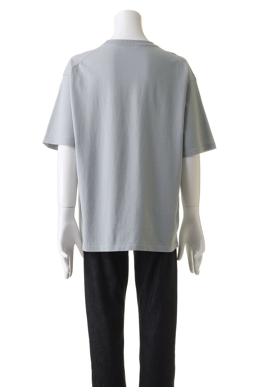 【エイトン/ATON / MEN】の【MEN】FRESCA ニット クルーネック セーター 人気、トレンドファッション・服の通販 founy(ファニー) 　ファッション　Fashion　メンズファッション　Fashion for Men　トップス・カットソー　Cut & Sew Tops　ニット・セーター / 定番トップス　Knit Tops & Sweaters　インド　Indian Textile　シンプル　Simple, Minimal　スラックス　Slacks, Dress Pants　セーター　Sweater, Knitwear　ドレープ　Drape, Draping Fabric　ボックス　Boxy, Box Shape　半袖　Short Sleeve, Half Sleeve　吸水　Absorbent, Quick-Dry　other-4|ID: prp329100003963556 ipo3291000000035691364
