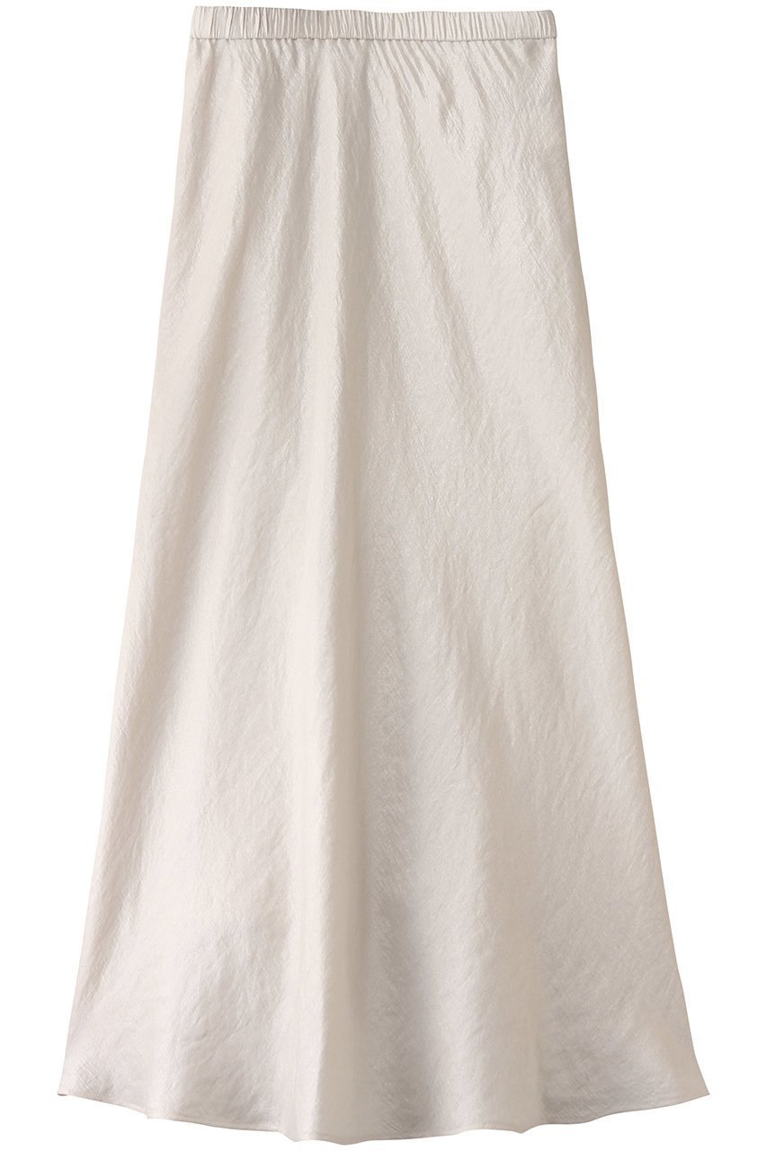 【エリオポール/heliopole】のサテンマキシフレアスカート インテリア・キッズ・メンズ・レディースファッション・服の通販 founy(ファニー) 　ファッション　Fashion　レディースファッション　Fashion for Women　スカート　Skirts　Aライン・フレアスカート　A-Line & Flared Skirts　ロングスカート　Long Skirts / Maxi & Midi Skirts　エレガント 上品　Elegant　サテン　Satin, Glossy Fabric　フレア　Flare, Flared　マキシ　Maxi, Full Length　リュクス　Luxury, Elegant, High-End, Chic　ロング　Long, Long-Length　アイボリー|ID: prp329100003963578 ipo3291000000035813168