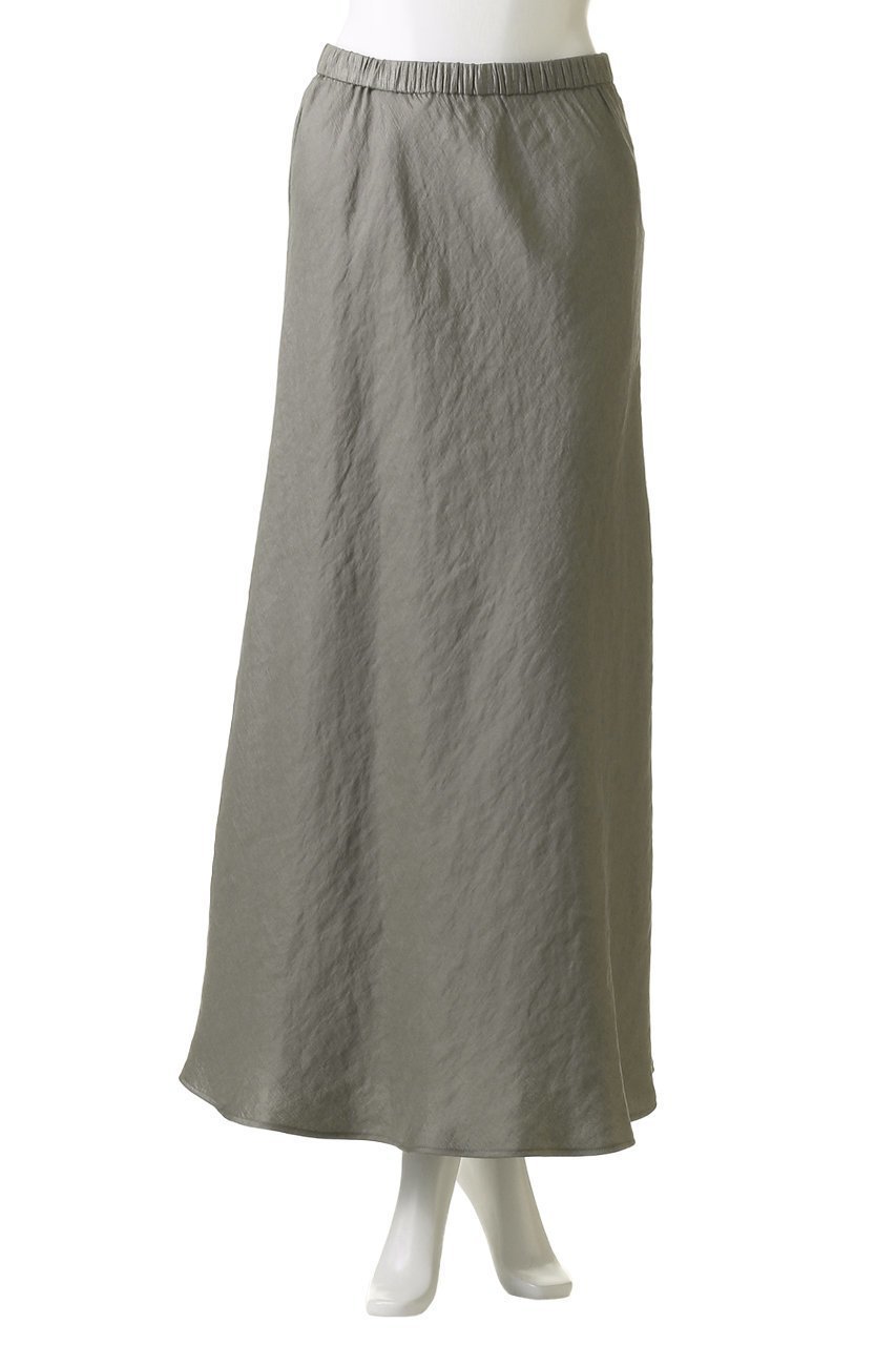 【エリオポール/heliopole】のサテンマキシフレアスカート 人気、トレンドファッション・服の通販 founy(ファニー) 　ファッション　Fashion　レディースファッション　Fashion for Women　スカート　Skirts　Aライン・フレアスカート　A-Line & Flared Skirts　ロングスカート　Long Skirts / Maxi & Midi Skirts　エレガント 上品　Elegant　サテン　Satin, Glossy Fabric　フレア　Flare, Flared　マキシ　Maxi, Full Length　リュクス　Luxury, Elegant, High-End, Chic　ロング　Long, Long-Length　other-2|ID: prp329100003963578 ipo3291000000035813173