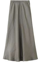 【エリオポール/heliopole】のサテンマキシフレアスカート ブラウン|ID: prp329100003963578 ipo3291000000036124451