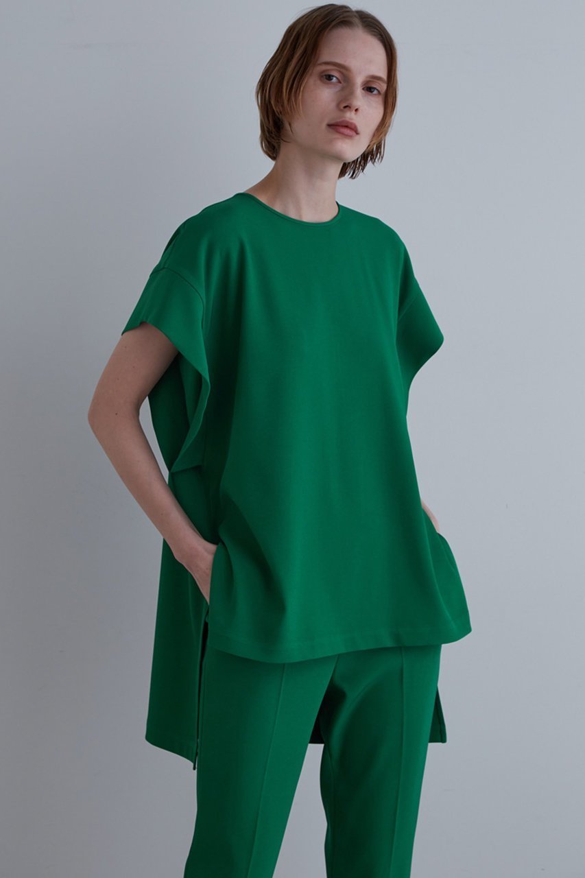 【ル フィル/LE PHIL】の2WAYツイルブラウス 人気、トレンドファッション・服の通販 founy(ファニー) 　ファッション　Fashion　レディースファッション　Fashion for Women　トップス・カットソー　Cut & Sew Tops　シャツ・ブラウス・オフィスカジュアル　Elegant Blouses & Button-Ups　おすすめ　Recommended / Our Picks　ショート　Short, Short Length　ストレッチ　Stretch, Stretchy Fabric　スリット　Slit, Slit Detail　スリーブ　Sleeve, Long Sleeve / Short Sleeve　セットアップ　Set-Up, Coordinated Outfit　フォルム　Silhouette, Form　リラックス　Relax, Relaxed Fit　other-3|ID: prp329100003963594 ipo3291000000032810138