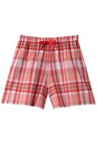 【キッドブルー/KID BLUE】の24シャーリングチェックボトム レッド|ID: prp329100003963611 ipo3291000000032841863