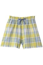 【キッドブルー/KID BLUE】の24シャーリングチェックボトム イエロー|ID: prp329100003963611 ipo3291000000032841868