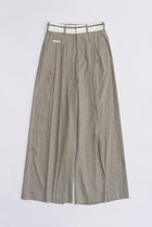 【プランク プロジェクト/PRANK PROJECT】のマーベルトワイドスラックス / Waistband Lining Wide Slacks BGE(ベージュ)|ID: prp329100003963613 ipo3291000000032820091