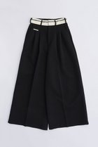 【プランク プロジェクト/PRANK PROJECT】のマーベルトワイドスラックス / Waistband Lining Wide Slacks BLK(ブラック)|ID: prp329100003963613 ipo3291000000032820092