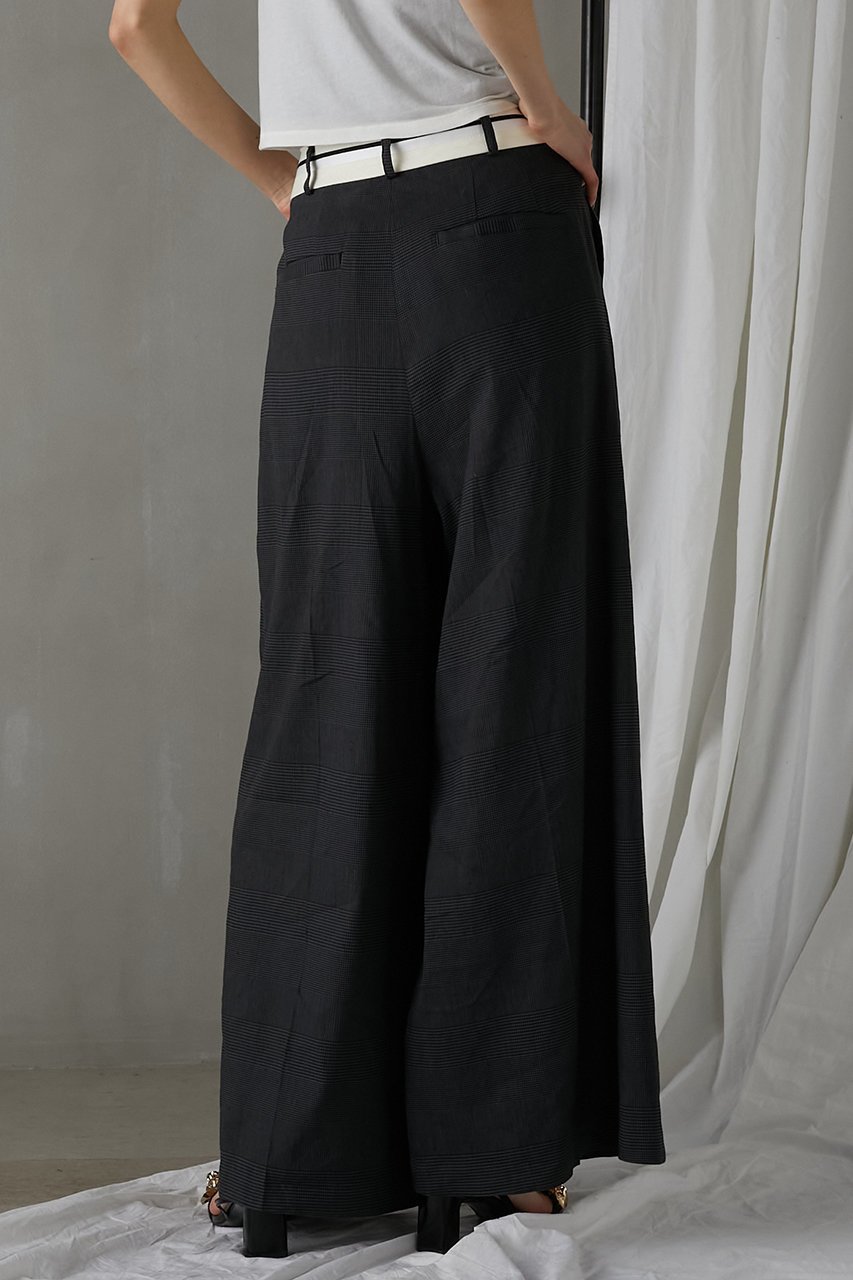 【プランク プロジェクト/PRANK PROJECT】のマーベルトワイドスラックス / Waistband Lining Wide Slacks 大人の最旬トレンドファッション＆コーディネート founy(ファウニー) 　ファッション　Fashion　レディースファッション　Fashion for Women　パンツ　Pants & Trousers　ベルト&ウエストマーク　Belts & Waist Accessories　おすすめ　Recommended / Our Picks　ストレッチ　Stretch, Stretchy Fabric　セットアップ　Set-Up, Coordinated Outfit　リネン　Linen, Linen Fabric　軽量　Lightweight, Ultra Light　other-5|ID: prp329100003963613 ipo3291000000036751253
