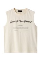 【メゾンスペシャル/MAISON SPECIAL】のSlogan Tank Top/スローガンタンクトップ WHT(ホワイト)|ID: prp329100003964903 ipo3291000000032925226