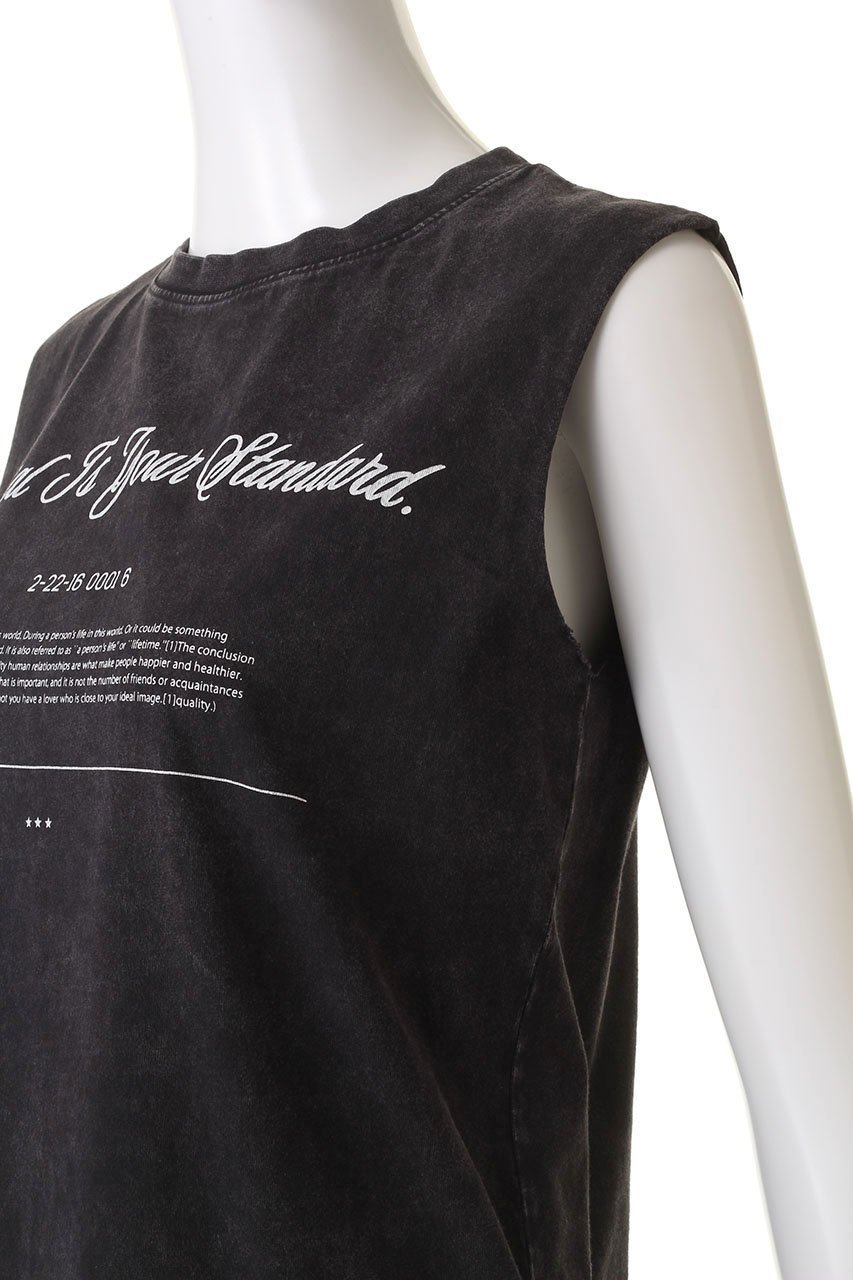 【メゾンスペシャル/MAISON SPECIAL】のSlogan Tank Top/スローガンタンクトップ 人気、トレンドファッション・服の通販 founy(ファニー) 　ファッション　Fashion　レディースファッション　Fashion for Women　トップス・カットソー　Cut & Sew Tops　キャミソール&ノースリーブ　Camisoles & Sleeveless Tops　シャツ・ブラウス・オフィスカジュアル　Elegant Blouses & Button-Ups　ロングTシャツ・Tシャツ　Longline T-Shirts & Tees　カットソー・ベーシックTシャツ　Cut-and-Sewn Tops / Stretch Tees & Basics　インナー　Innerwear　キャミソール　Camisole, Spaghetti Strap Top　スペシャル　Special, Limited Edition　タンク　Tank Top, Sleeveless Top　プリント　Print, Printed Pattern　夏　Summer　other-5|ID: prp329100003964903 ipo3291000000036665850