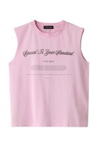 【メゾンスペシャル/MAISON SPECIAL】のSlogan Tank Top/スローガンタンクトップ PNK(ピンク)|ID: prp329100003964903 ipo3291000000036984913