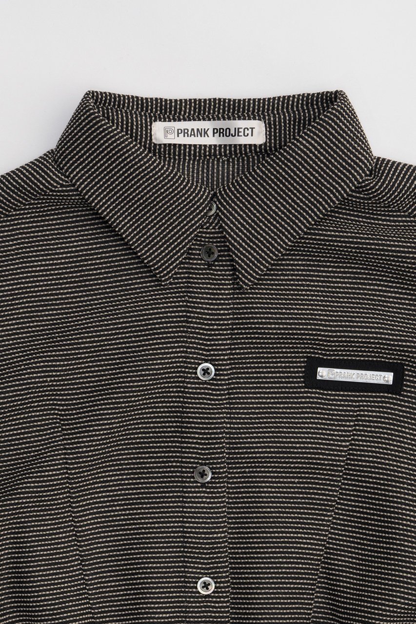 【プランク プロジェクト/PRANK PROJECT】のカラミショートシャツ / Karami Short Shirt 人気、トレンドファッション・服の通販 founy(ファニー) 　ファッション　Fashion　レディースファッション　WOMEN　トップス・カットソー　Tops/Tshirt　シャツ/ブラウス　Shirts/Blouses　ロング / Tシャツ　T-Shirts　おすすめ　Recommend　キャミ　Cami　コンパクト　Compact　ショート　Short　スリーブ　Sleeve　タンク　Tank　夏　Summer　other-2|ID: prp329100003964914 ipo3291000000031455945