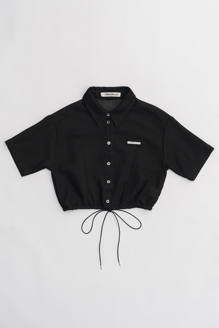 【プランク プロジェクト/PRANK PROJECT】のカラミショートシャツ / Karami Short Shirt 人気、トレンドファッション・服の通販 founy(ファニー) 　ファッション　Fashion　レディースファッション　Fashion for Women　トップス・カットソー　Cut & Sew Tops　シャツ・ブラウス・オフィスカジュアル　Elegant Blouses & Button-Ups　ロングTシャツ・Tシャツ　Longline T-Shirts & Tees　おすすめ　Recommended / Our Picks　キャミ　Camisole, Cami Top　コンパクト　Compact, Small Size　ショート　Short, Short Length　スリーブ　Sleeve, Long Sleeve / Short Sleeve　タンク　Tank Top, Sleeveless Top　夏　Summer　 other-1|ID: prp329100003964914 ipo3291000000032907990