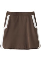 【ティーエムジー/TMG】の配色スリットスカート ブラウン×ホワイト|ID: prp329100003964924 ipo3291000000035755657