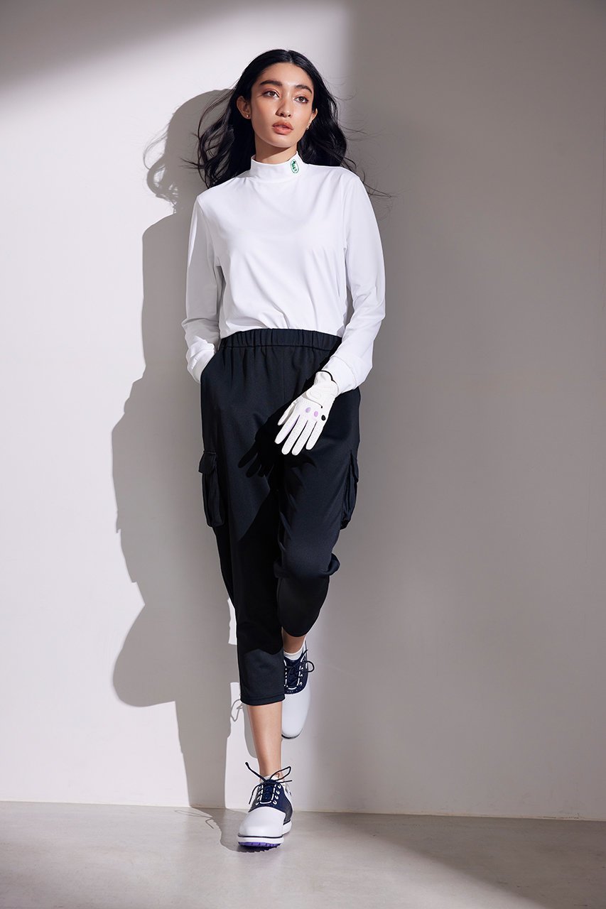 【ティーエムジー/TMG】のモックネックロングT 人気、トレンドファッション・服の通販 founy(ファニー) 　ファッション　Fashion　レディースファッション　Fashion for Women　トップス・カットソー　Cut & Sew Tops　スポーツウェア　Functional & Stylish Sportswear　スポーツ トップス　Athletic Tops / Workout Tops / Training Shirts　インナー　Innerwear　ゴルフ　Golf　シンプル　Simple, Minimal　ストレッチ　Stretch, Stretchy Fabric　スポーツ　Sports, Activewear　ワンポイント　One Point, Statement Accent　吸水　Absorbent, Quick-Dry　夏　Summer　other-6|ID: prp329100003964927 ipo3291000000035336346