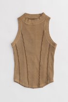 【プランク プロジェクト/PRANK PROJECT】のハイネックタンクトップ / High Neck Tank Top BGE(ベージュ)|ID: prp329100003964938 ipo3291000000032928326