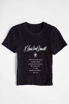 【プランク プロジェクト/PRANK PROJECT】のシャーリングロゴトップス / Shirring Logo Tops BLK(ブラック)|ID: prp329100003964940 ipo3291000000035935048