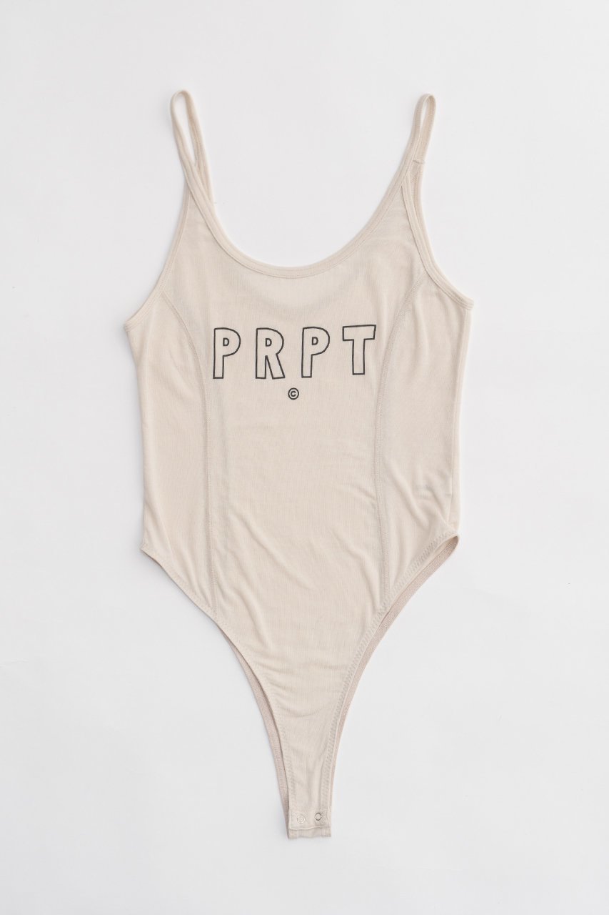 【プランク プロジェクト/PRANK PROJECT】のPRPTキャミボディスーツ / PRPT Cami Bodysuit インテリア・キッズ・メンズ・レディースファッション・服の通販 founy(ファニー) 　ファッション　Fashion　レディースファッション　Fashion for Women　トップス・カットソー　Cut & Sew Tops　キャミソール&ノースリーブ　Camisoles & Sleeveless Tops　シャツ・ブラウス・オフィスカジュアル　Elegant Blouses & Button-Ups　ロングTシャツ・Tシャツ　Longline T-Shirts & Tees　カットソー・ベーシックTシャツ　Cut-and-Sewn Tops / Stretch Tees & Basics　おすすめ　Recommended / Our Picks　キャミ　Camisole, Cami Top　キャミソール　Camisole, Spaghetti Strap Top　スーツ　Suit, Formalwear　タンク　Tank Top, Sleeveless Top　IVR(アイボリー)|ID: prp329100003964941 ipo3291000000032930154