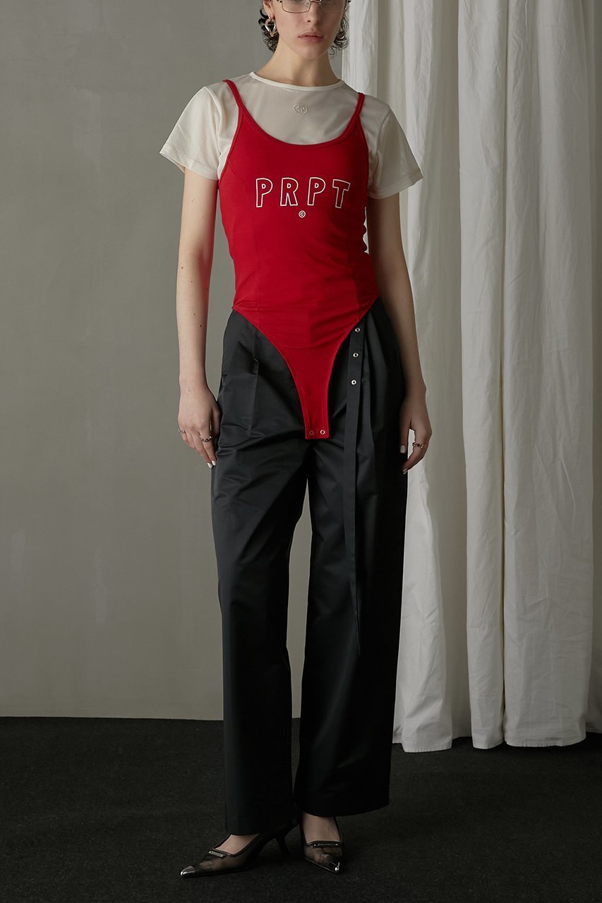 【プランク プロジェクト/PRANK PROJECT】のPRPTキャミボディスーツ / PRPT Cami Bodysuit 人気、トレンドファッション・服の通販 founy(ファニー) 　ファッション　Fashion　レディースファッション　Fashion for Women　トップス・カットソー　Cut & Sew Tops　キャミソール&ノースリーブ　Camisoles & Sleeveless Tops　シャツ・ブラウス・オフィスカジュアル　Elegant Blouses & Button-Ups　ロングTシャツ・Tシャツ　Longline T-Shirts & Tees　カットソー・ベーシックTシャツ　Cut-and-Sewn Tops / Stretch Tees & Basics　おすすめ　Recommended / Our Picks　キャミ　Camisole, Cami Top　キャミソール　Camisole, Spaghetti Strap Top　スーツ　Suit, Formalwear　タンク　Tank Top, Sleeveless Top　other-3|ID: prp329100003964941 ipo3291000000032930191