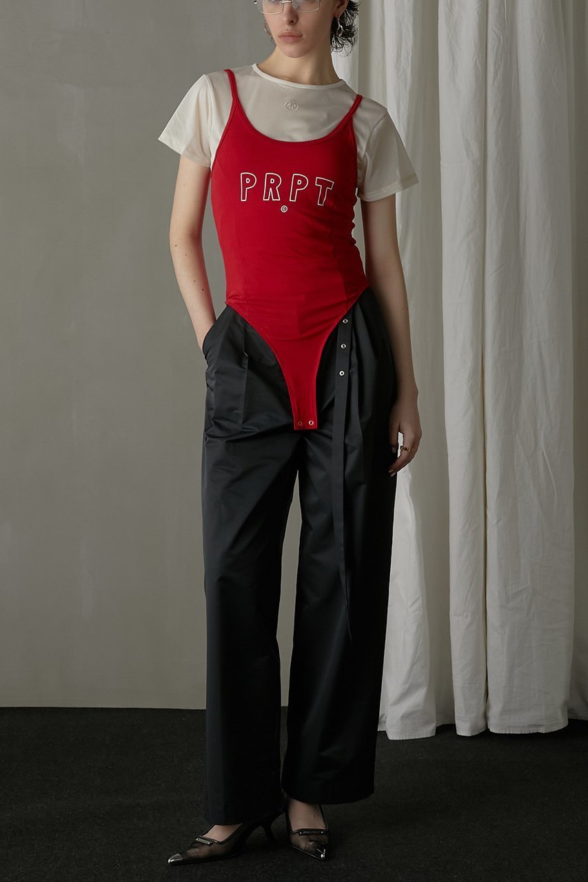 【プランク プロジェクト/PRANK PROJECT】のPRPTキャミボディスーツ / PRPT Cami Bodysuit 人気、トレンドファッション・服の通販 founy(ファニー) 　ファッション　Fashion　レディースファッション　Fashion for Women　トップス・カットソー　Cut & Sew Tops　キャミソール&ノースリーブ　Camisoles & Sleeveless Tops　シャツ・ブラウス・オフィスカジュアル　Elegant Blouses & Button-Ups　ロングTシャツ・Tシャツ　Longline T-Shirts & Tees　カットソー・ベーシックTシャツ　Cut-and-Sewn Tops / Stretch Tees & Basics　おすすめ　Recommended / Our Picks　キャミ　Camisole, Cami Top　キャミソール　Camisole, Spaghetti Strap Top　スーツ　Suit, Formalwear　タンク　Tank Top, Sleeveless Top　other-4|ID: prp329100003964941 ipo3291000000032930199