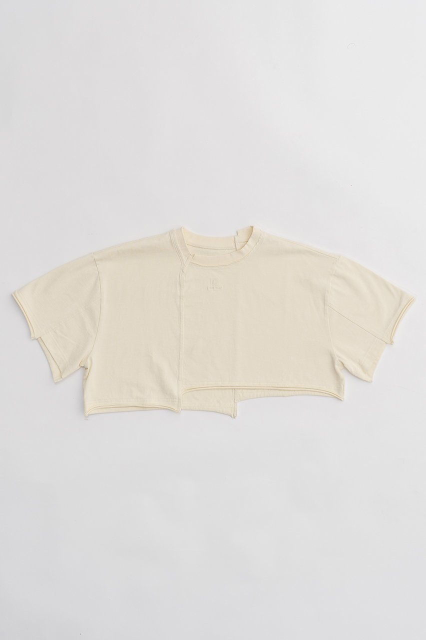 【プランク プロジェクト/PRANK PROJECT】のブリーチショートTEE / Bleached Short Tee インテリア・キッズ・メンズ・レディースファッション・服の通販 founy(ファニー) 　ファッション　Fashion　レディースファッション　WOMEN　トップス・カットソー　Tops/Tshirt　シャツ/ブラウス　Shirts/Blouses　ロング / Tシャツ　T-Shirts　カットソー　Cut and Sewn　ショート　Short　スリーブ　Sleeve　ブリーチ　Bleach　ワンポイント　One Point　ヴィンテージ　Vintage　O.WHT(オフホワイト)|ID: prp329100003964943 ipo3291000000026135456