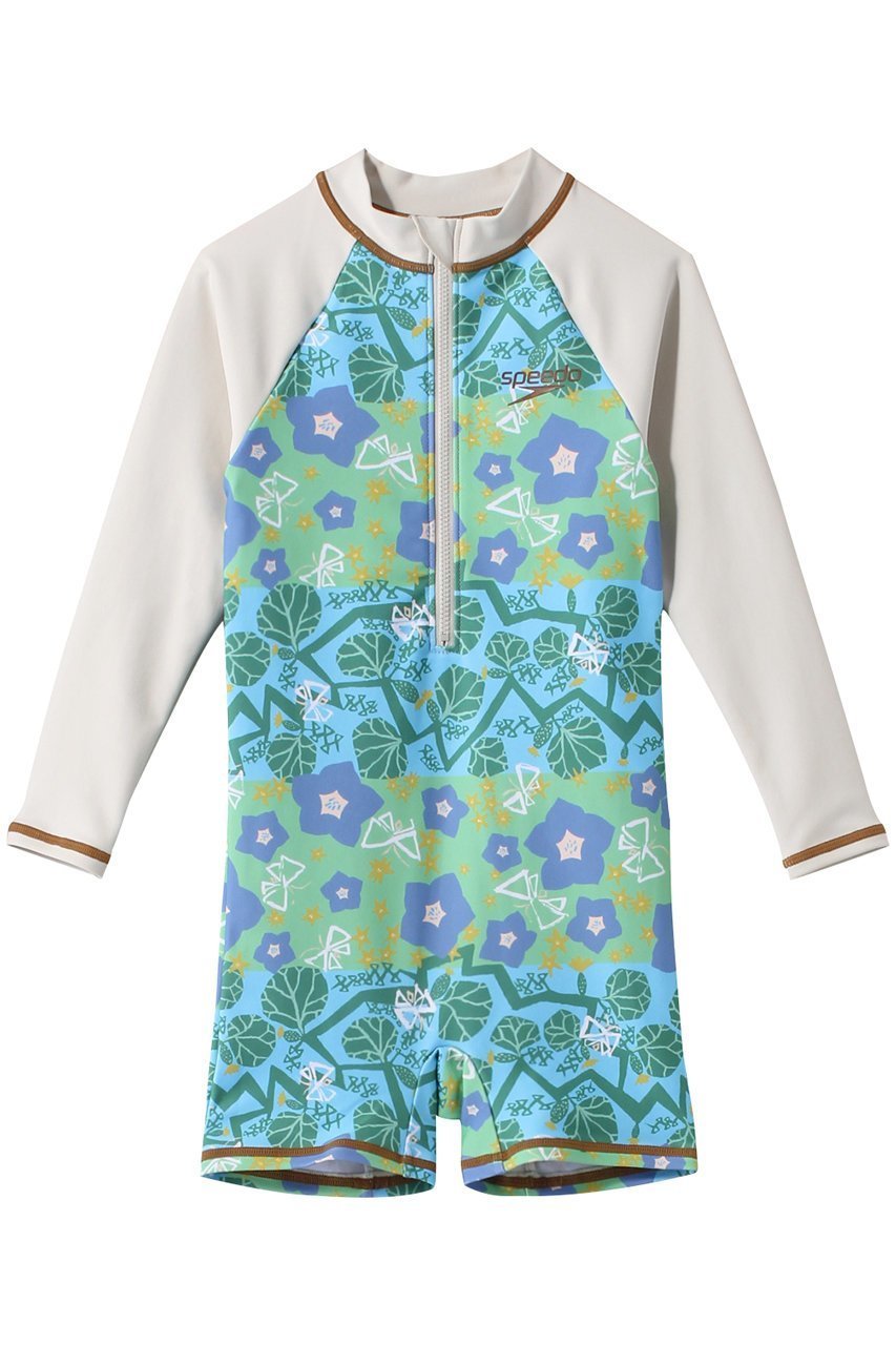 【スピード/Speedo / KIDS】の【KIDS】ハタケウタロンパース インテリア・キッズ・メンズ・レディースファッション・服の通販 founy(ファニー) 　ファッション　Fashion　キッズファッション　Fashion for Kids　ストレッチ　Stretch, Stretchy Fabric　スポーツ　Sports, Activewear　ロンパース　Romper, Jumpsuit　夏　Summer　水着　Swimsuit, Swimwear　グリーン|ID: prp329100003964965 ipo3291000000032879321