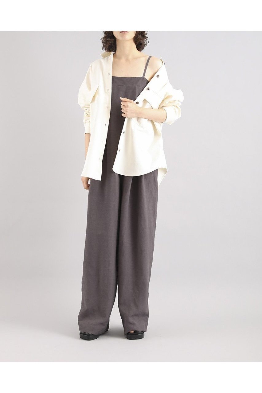【サクラ/SACRA】のレーヨンリネンタンブルオールインワン 人気、トレンドファッション・服の通販 founy(ファニー) 　ファッション　Fashion　レディースファッション　WOMEN　パンツ　Pants　カットソー　Cut And Sew　ラップ　Wrap　other-6|ID: prp329100003964975 ipo3291000000031347669