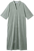 【ベアフット ドリームズ/BAREFOOT DREAMS】のコージーテリー プラケットカフタンドレス グリーン|ID: prp329100003964985 ipo3291000000036757944