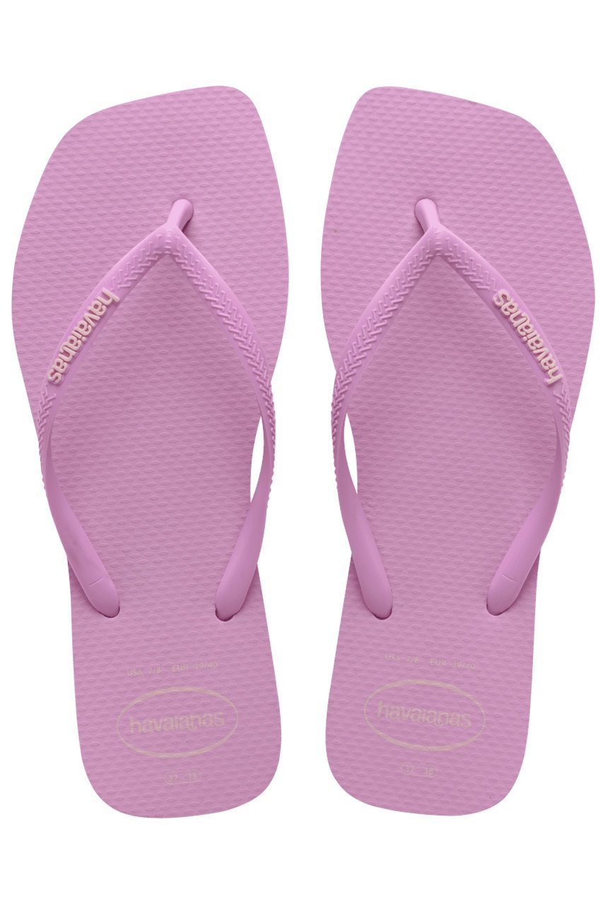 【ハワイアナス/havaianas】のSlim Square Logo Pop Up ビーチサンダル 人気、トレンドファッション・服の通販 founy(ファニー) 　ファッション　Fashion　レディースファッション　WOMEN　サンダル　Sandals　スクエア　Square　ビーチ　Beach　ラップ　Wrap　 other-1|ID: prp329100003964987 ipo3291000000026135592