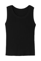 【アルアバイル/allureville】の2WAY RIB TANK 人気、トレンドファッション・服の通販 founy(ファニー) ファッション Fashion レディースファッション Fashion for Women トップス・カットソー Cut & Sew Tops ニット Knit Tops & Sweaters カジュアルプルオーバー・ニットトップス Pullovers & Knit Tops / Casual Pullovers インナー Innerwear カーディガン Cardigan, Knitwear タンク Tank Top, Sleeveless Top thumbnail ブラック|ID: prp329100003964997 ipo3291000000036531235