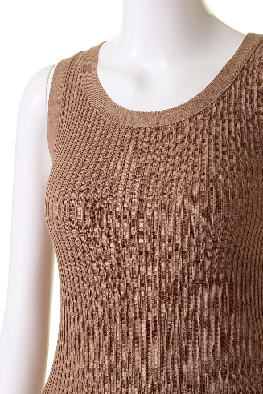 【アルアバイル/allureville】の2WAY RIB TANK 人気、トレンドファッション・服の通販 founy(ファニー) 　ファッション　Fashion　レディースファッション　Fashion for Women　トップス・カットソー　Cut & Sew Tops　ニット　Knit Tops & Sweaters　カジュアルプルオーバー・ニットトップス　Pullovers & Knit Tops / Casual Pullovers　インナー　Innerwear　カーディガン　Cardigan, Knitwear　タンク　Tank Top, Sleeveless Top　other-5|ID: prp329100003964997 ipo3291000000036531239